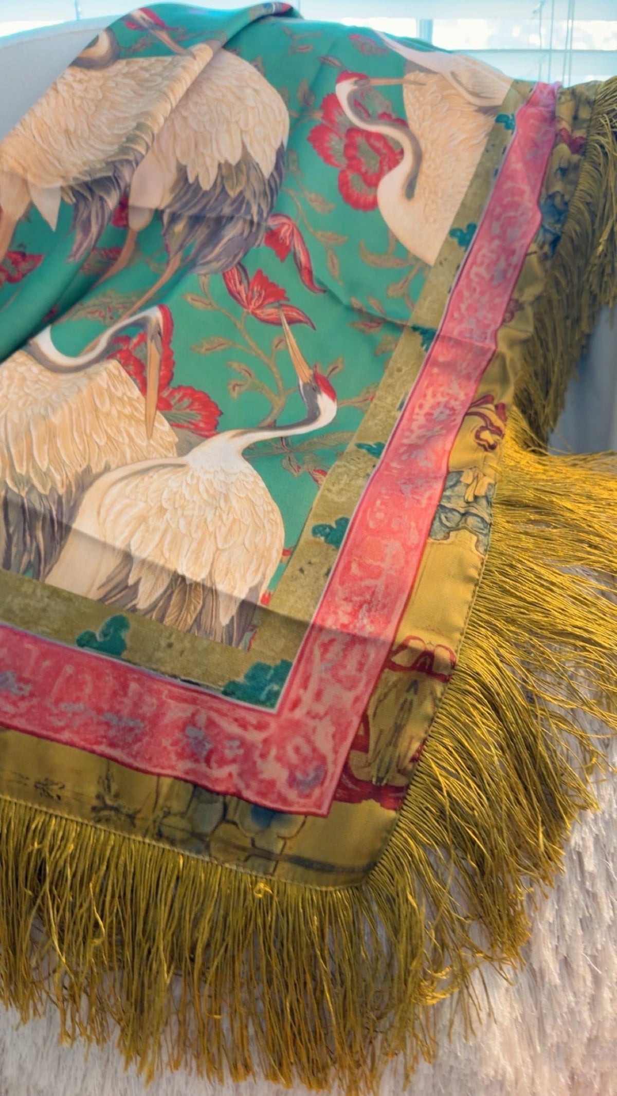 The Crane Scarf