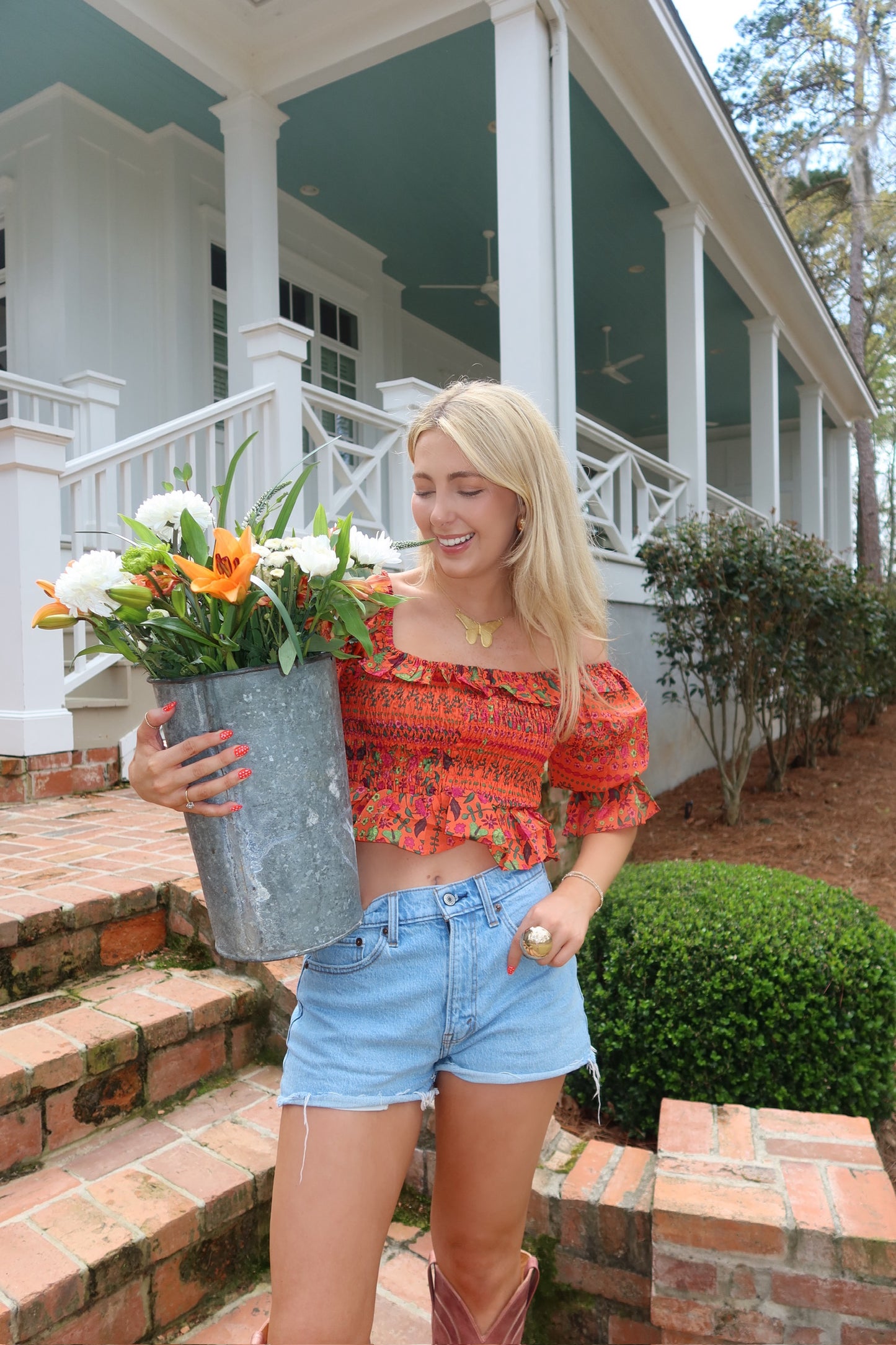 Camille Citrus Top