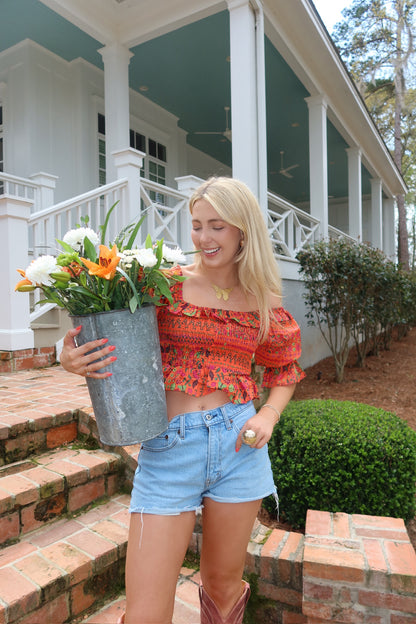 Camille Citrus Top