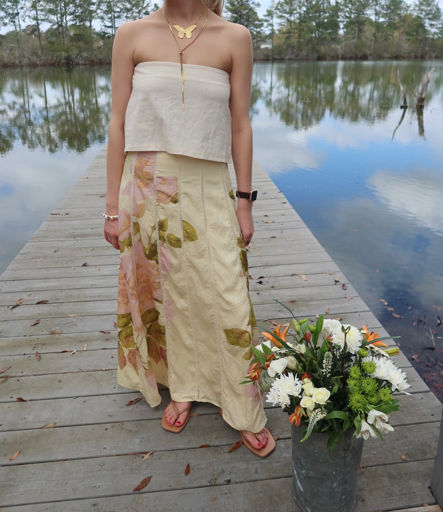 Christine Garden Maxi Skirt