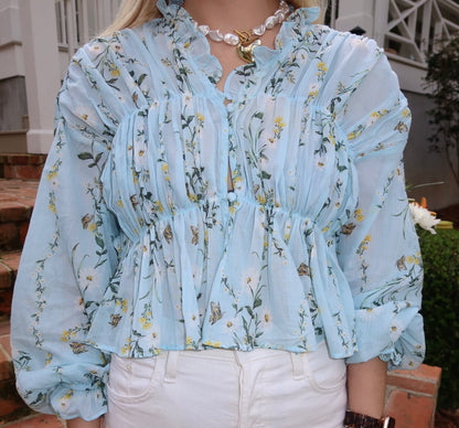 Mitchell Peplum Top