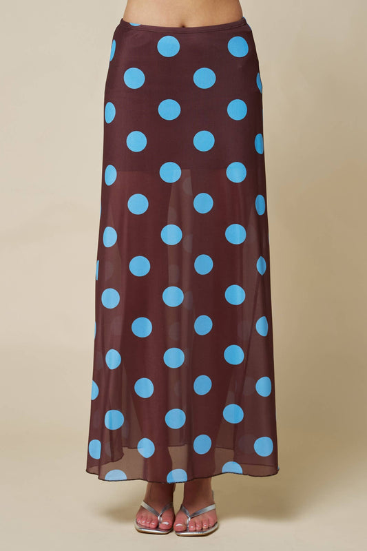 Midnight Dottie Skirt