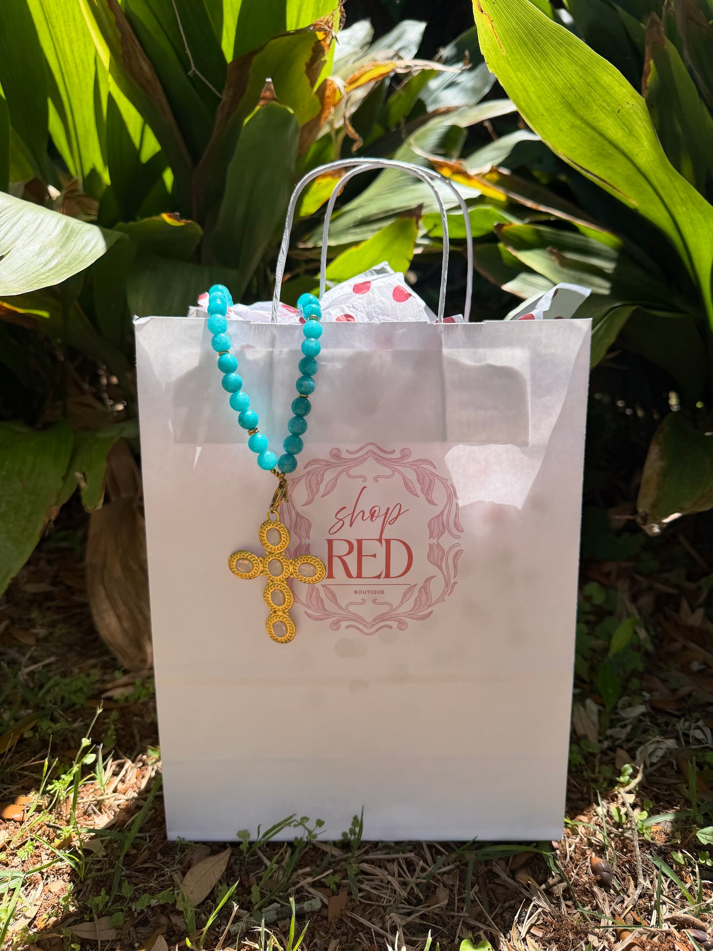Blue Faith Necklace