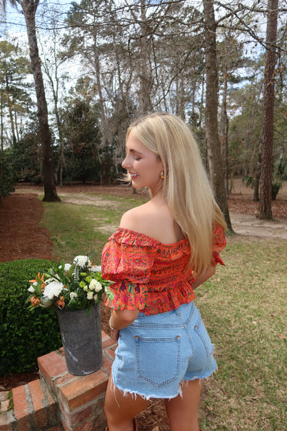 Camille Citrus Top