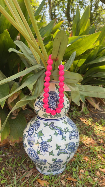 Pink Lemonade Beads