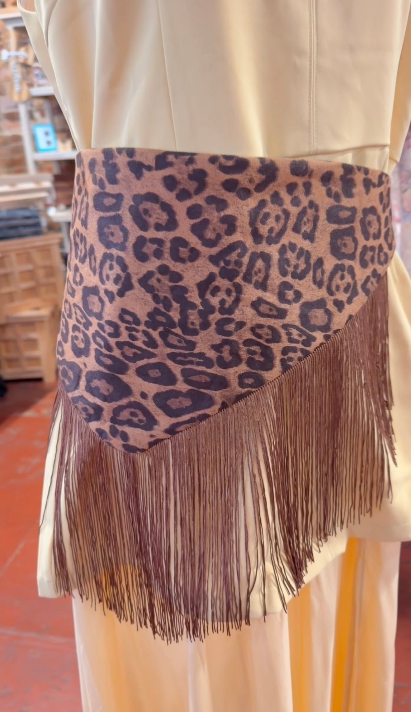 Wild Side Fringe Scarf