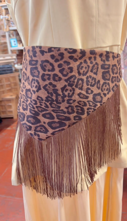 Wild Side Fringe Scarf