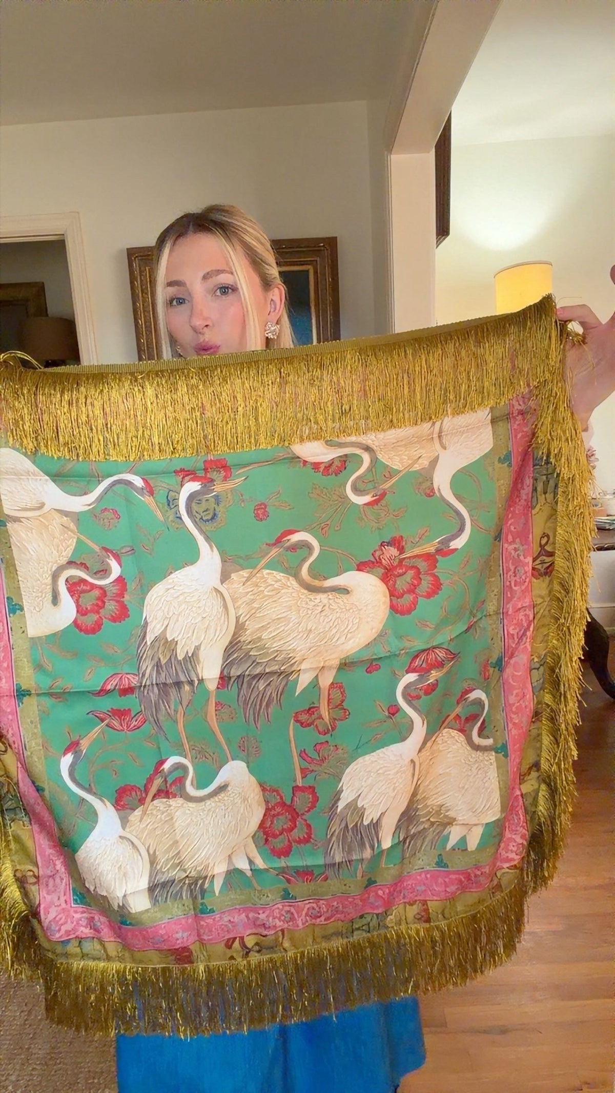 The Crane Scarf