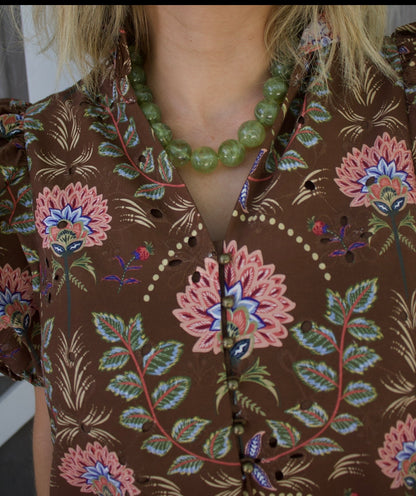 The Rosalie Floral Midi Dress