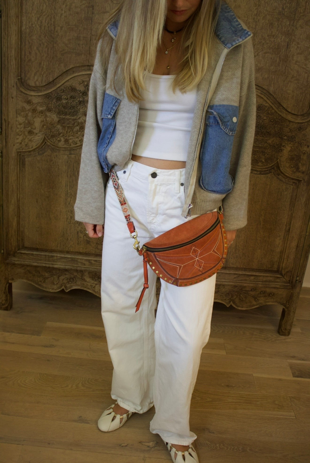 The Sutton Denim Knit Jacket