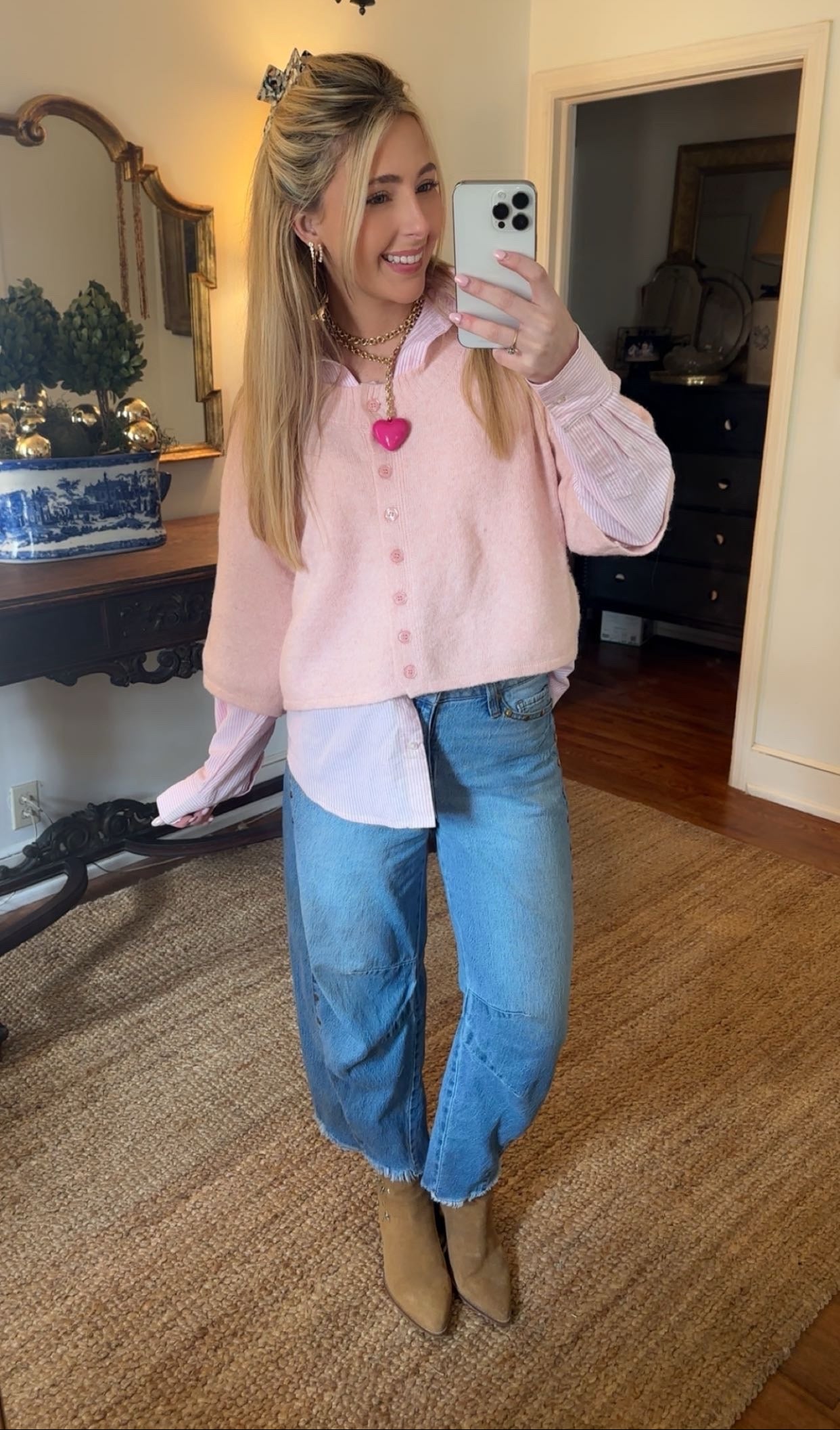 Sweet Talk Cardigan - Blush
