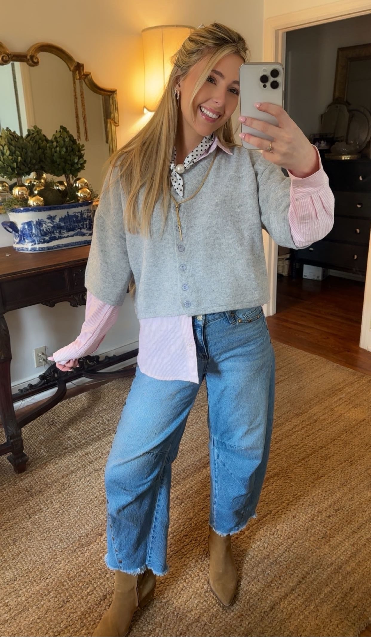 Sweet Talk Cardigan - Grey