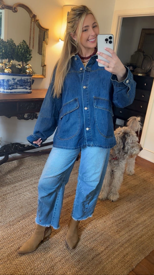 Jacklyn Denim Shacket