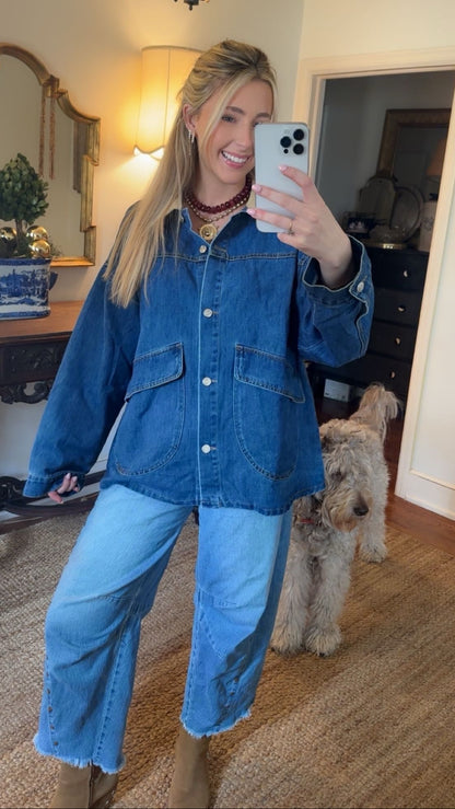 Jacklyn Denim Shacket