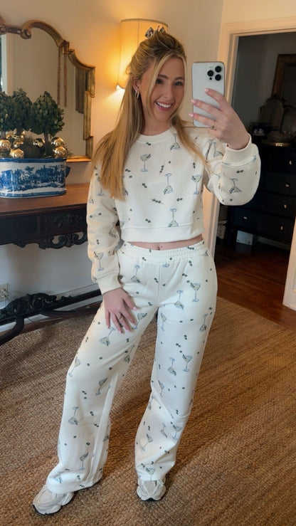 Happy Hour Sweat Set