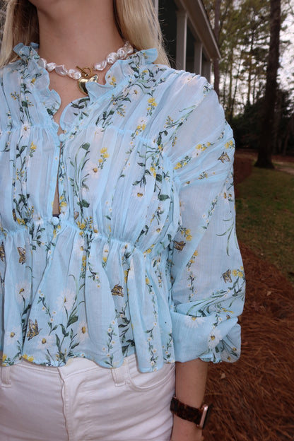 Mitchell Peplum Top