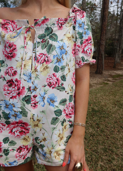 Bryce Floral Romper