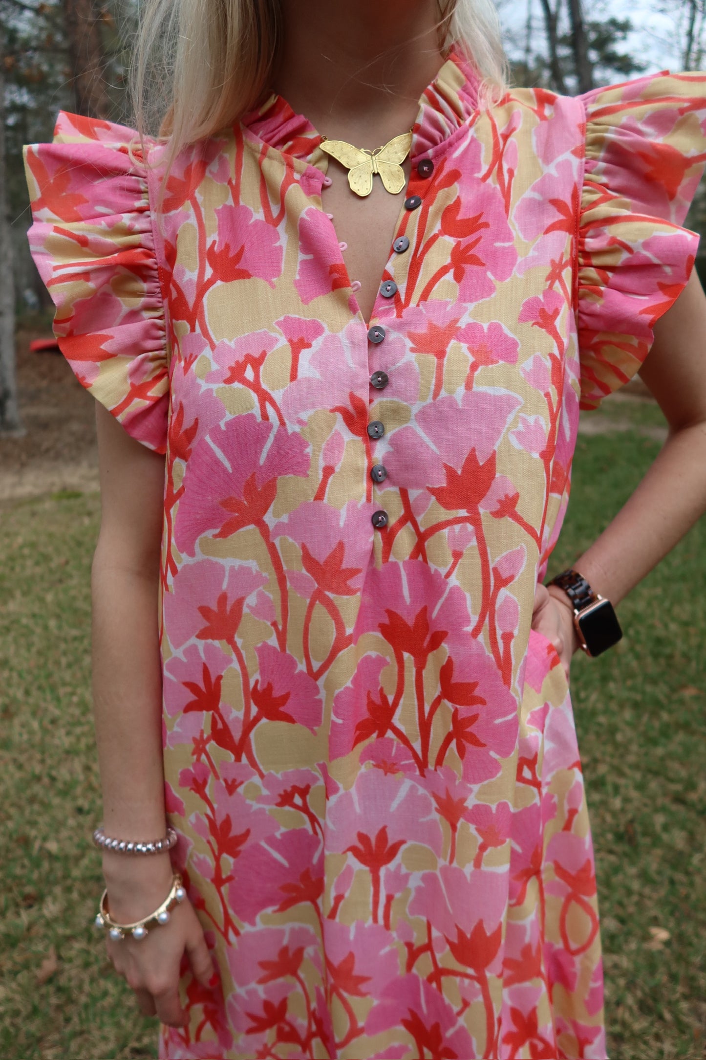 Daisy Daydream Midi Dress