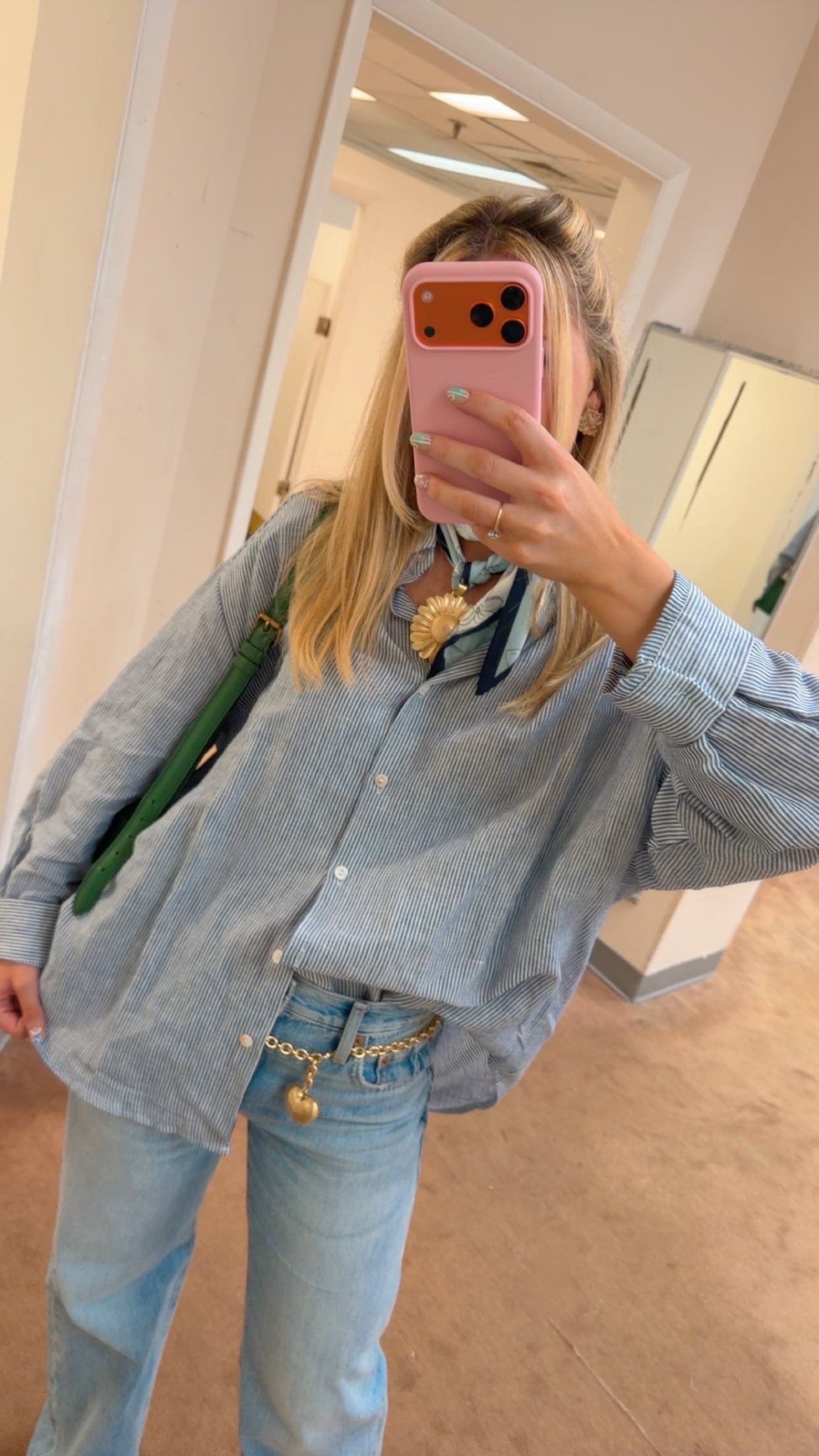 Seaside Linen Button-Up