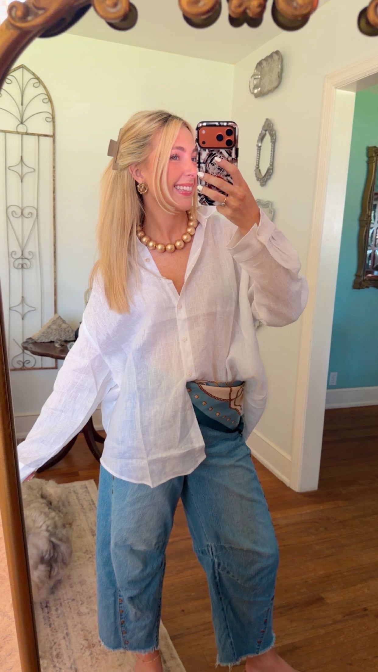 Coconut Coast Linen Top