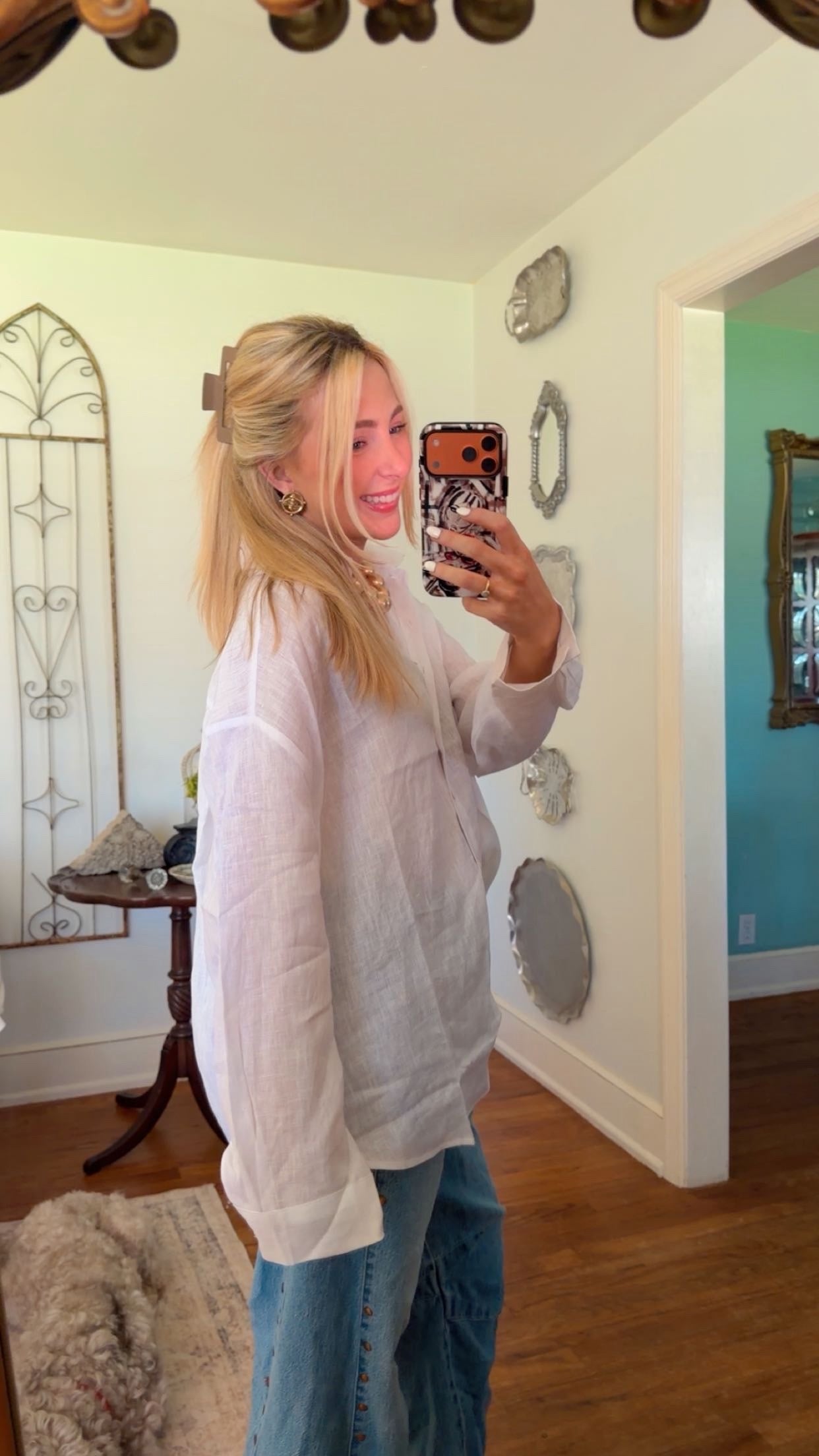 Coconut Coast Linen Top