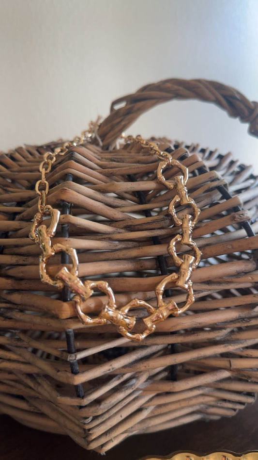 Golden Link Necklace