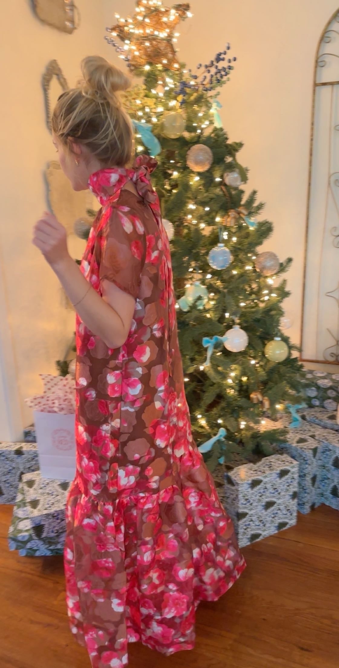 Winter Bloom Dress