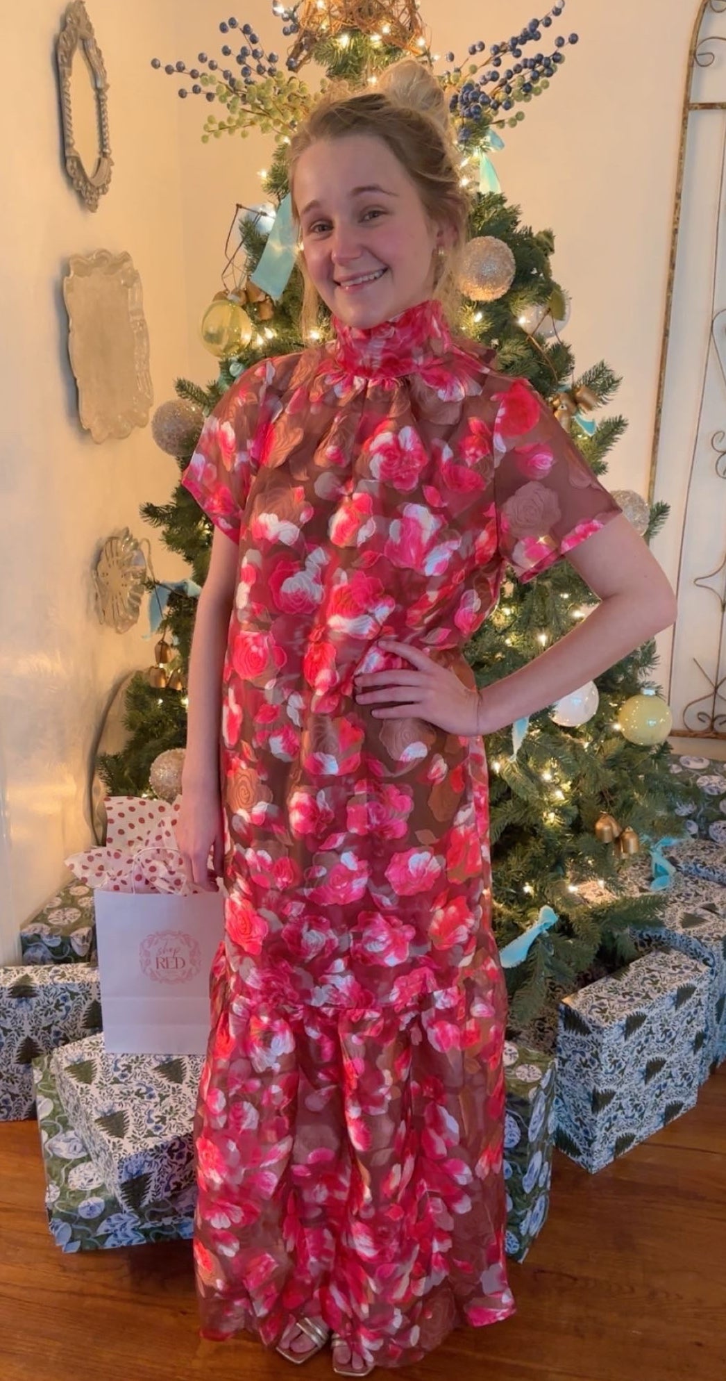 Winter Bloom Dress
