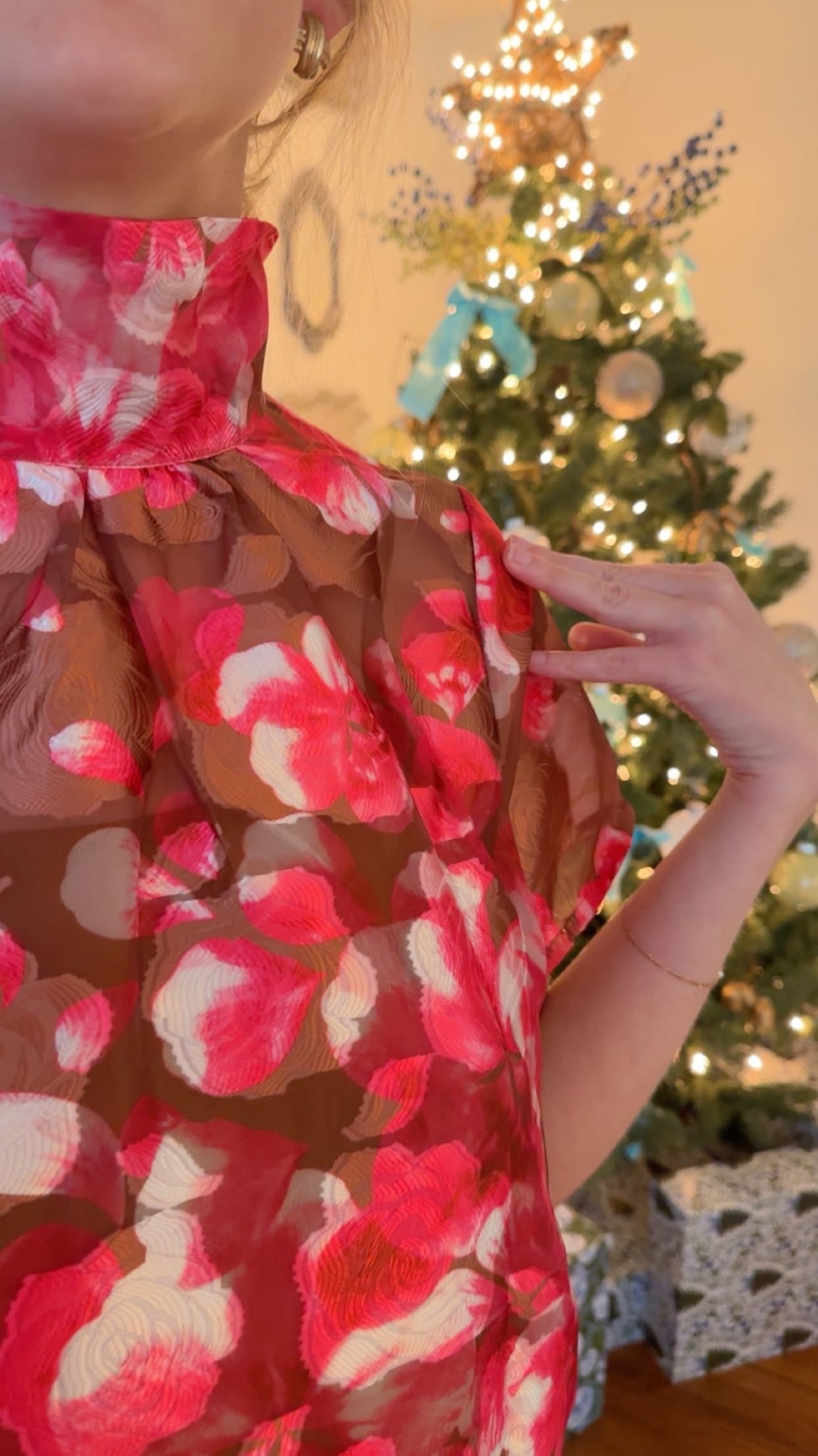 Winter Bloom Dress