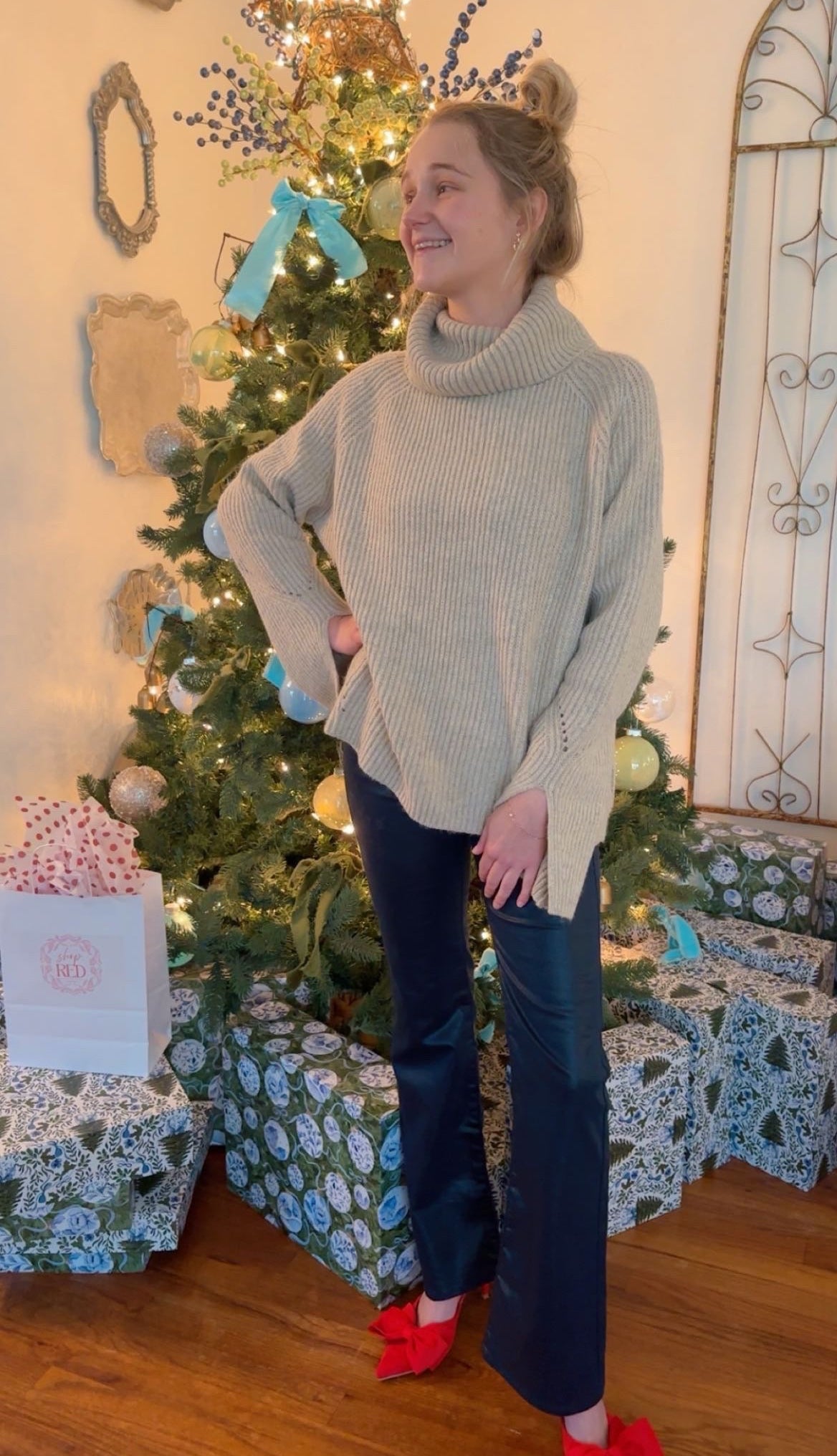 Beige Boulevard Turtleneck