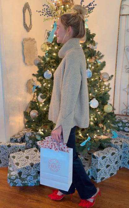 Beige Boulevard Turtleneck