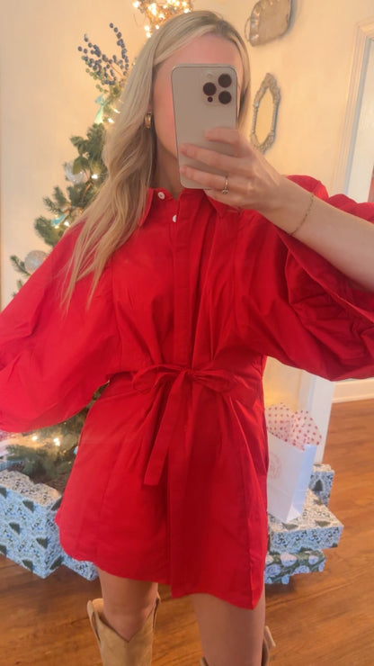 The Merry Red Dress