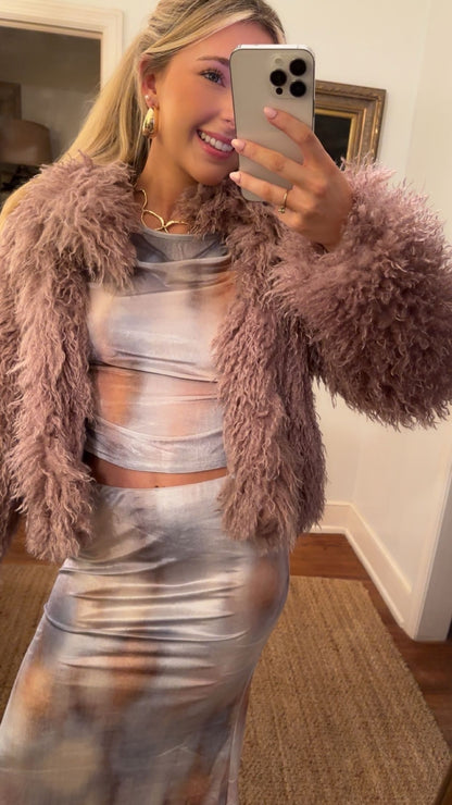 Pop the Bubbly Coat