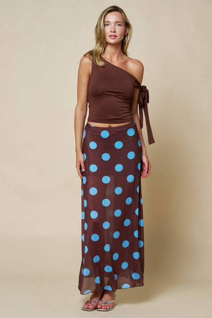 Midnight Dottie Skirt