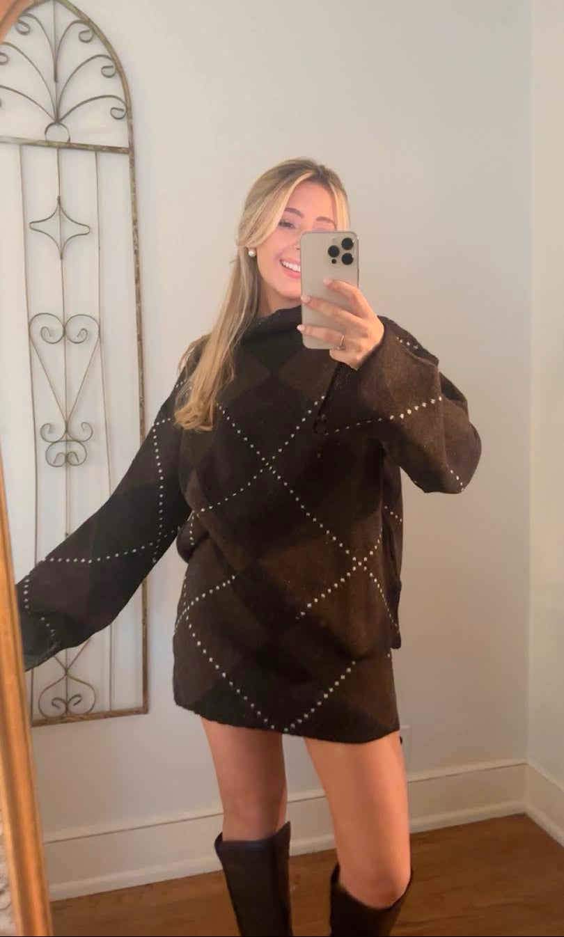 The Darling Plaid Set