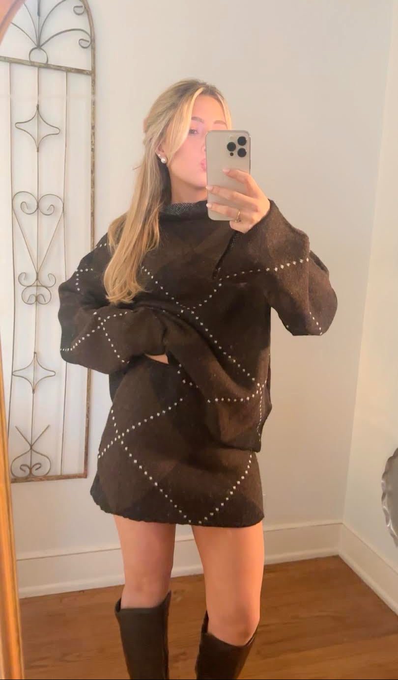 The Darling Plaid Set