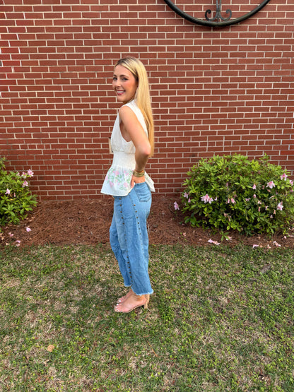Spring Fling Smocked Top